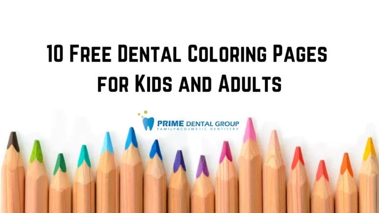 10 Free Dental Coloring Pages for Kids and Adults